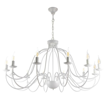 Jil chandelier 12xe14 40w is white 87x87x45-100 cm Bayerlux
