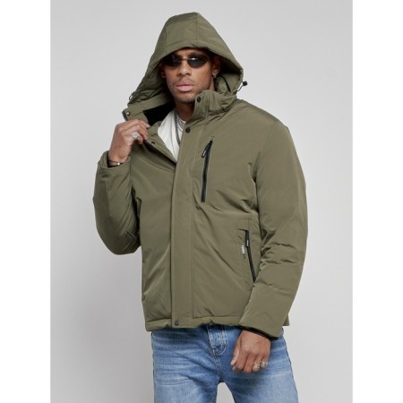 Winter jacket, size 64, khaki color-4