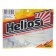 Helios Shaggy White, 8.5 cm, 5 pcs. (HS-16-001)