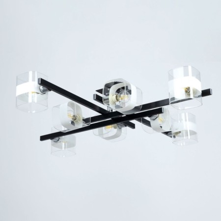 Ceiling chandelier "Virta" E14 8x60 watts-13