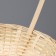 Wicker basket, bamboo, "beloved mother", 19.5x5 cm