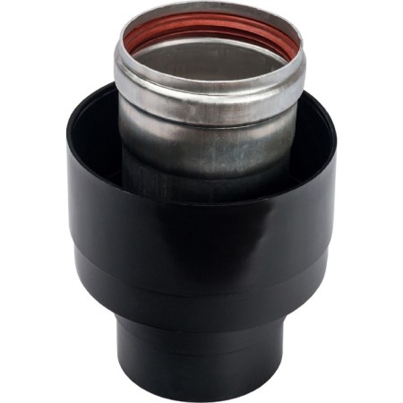 The chimney element Stout SCA-0080-080125, cuff for the transition vertical section, D80-1
