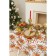 The tablecloth of the New Year's share "New Year's bells" 145*300 +/- 2 cm, 100% p/e