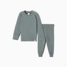 The kit of children's thermo (jumper, pants) minku, khaki color, height 92-98 cm