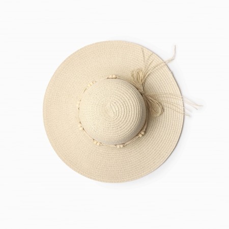 Women's hat minku, col. Beige, river 58-1