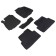 A set of Chevrolet Aveo II rubber mats since 2012, with a high side