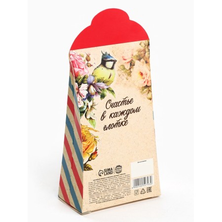 Black tea "Happiness inside", taste: Vanilla and caramel, 50 g.-6
