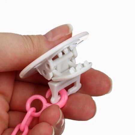 Set: nipple - a dummy with the holder of Koala, classic, +6 months, coral color-10
