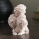 Souvenir "Angel with roses sitting" 6.2cm