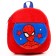 Blue backpack, with a zipper, with a pocket, 19 x 22 cm "Spider-Men", Spider-Man