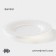 Porcelain dessert plate Magistro Rodos, D = 18 cm, white color