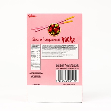 Pocky biscuit sticks with strawberries, 11 g-4