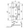 Universal loop without insert 200-2b 100x2.5 SC, matte chromium color