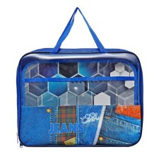 Labor folder A4, 335 x 260 x 60, with handles PVC textiles, PTR-111 