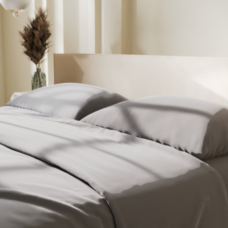 Lovelife 2 joint venture "Gray Mist" 180x215 cm, 200x225 cm, 50x70 ± 3 cm-2 pcs, microfiber 85 grams-3