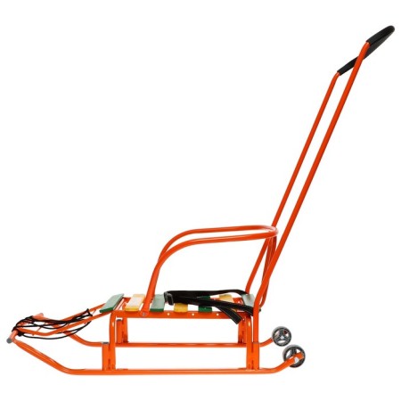 Sled "Timka 5 comfort", Orange color-1