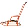 Sled "Timka 5 comfort", Orange color