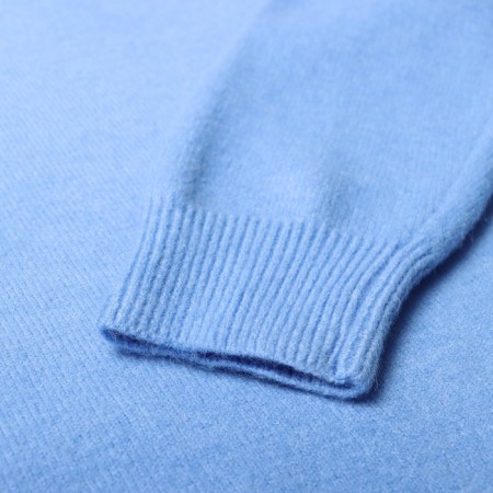 Women's sweater, blue color, size 44-50 (One size)-6