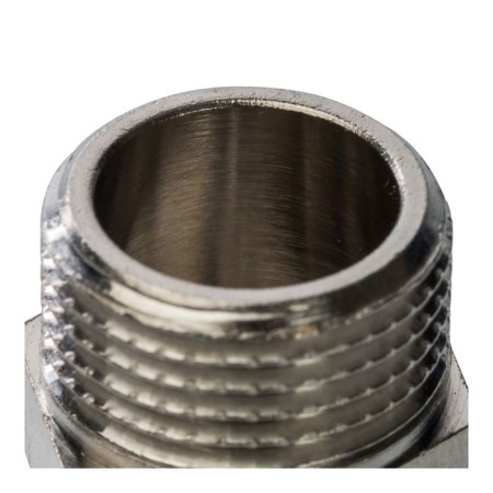 Stout SFT-0025-000038, 3/8 ", outdoor thread, nickelled brass-4