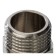 Stout SFT-0025-000038, 3/8 ", outdoor thread, nickelled brass