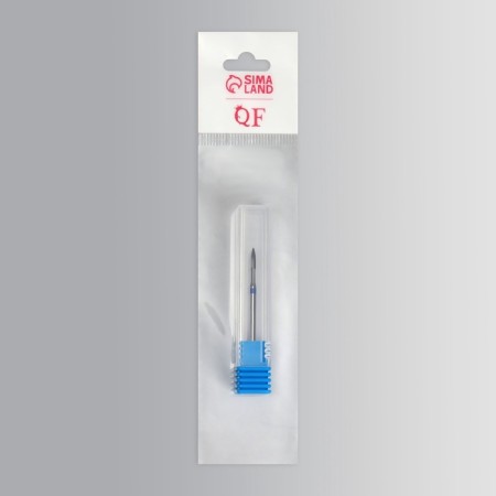 Clamp for manicure, safe, 6 faces, 1, 2 × 8 mm, in a plastic case-6
