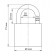 Handing Apecs PD-02-60, D = 10 mm, blister