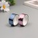 Adhesive tape decorative plastic "metallic. Blue, pink" nr 2 pcs 1.5 cm, dl. 3 m