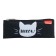 Penal soft, 1 compartment, 90 x 220 mm, flat, Erich Krause, Meow, Black/White, 48366