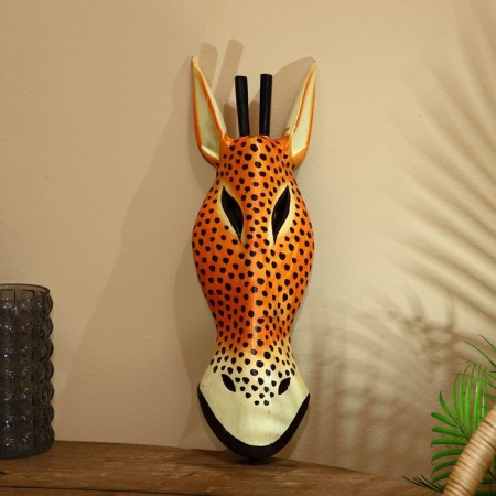 Mask "Zebra" Albezia 50 cm
