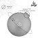 Yoga ball, 25 cm, 100 g, gray color