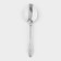 Tablespoon aluminum table, h = 19 cm, chrome color
