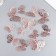 PVC sticker "Openland, copper" set 12 pcs 12 cm, 10 cm 8 cm