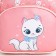 Backpack baby cat, 20*8*23, lightning departure, n/pocket, pink