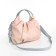 Women's bag-bag on lightning, white/pink color