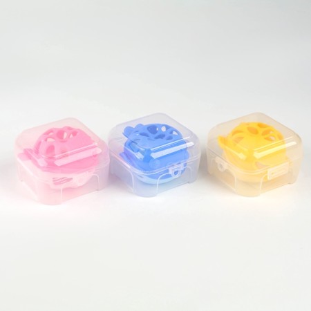 Silicone teether for teeth "Fish", children's, MIX colors-4