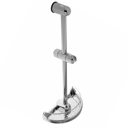 Strack shower Accoona A401, with a plastic shelf, chrome