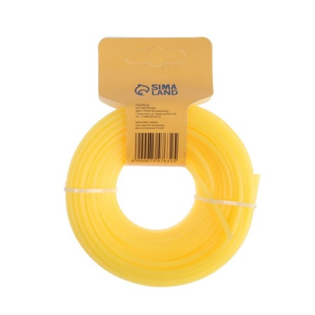 Tundra trimmer fishing line, star section, d = 4 mm, 15 m, nylon-1