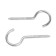 Boar-half-decisor, tundra, white zinc, 5x100 mm, 10 pcs