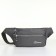 Lightning waist bag, 2 outer pockets, gray color