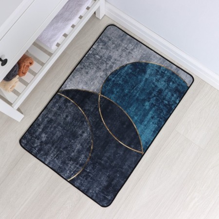 House rug of Dolyana "Manini", 60 × 90 cm, blue color-9