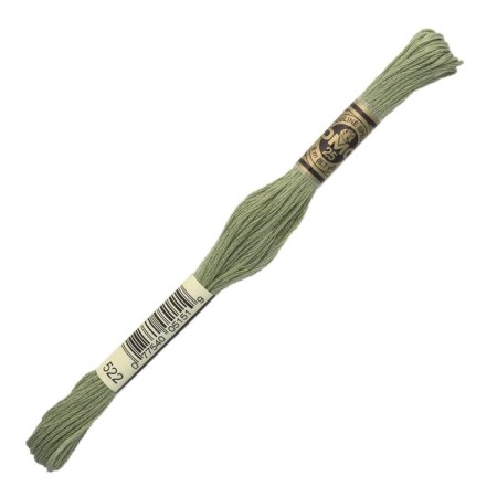 The threads of the DMC 117 (522), 12 pcs. packaged