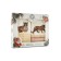 A set of wuffed napkins Diva Afrodita "Tiger", size 35x50 cm, 2 pcs