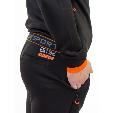 Sports costume men's ise, size 52, black color-9