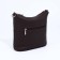 Janelli Cross-Boda Bag on a zipper, 2 outer pockets, dark brown color