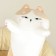 Skill of a soft toy "cat", 110 cm, beige color