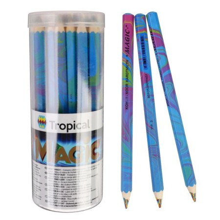 Pencil with a multicolor barrel of Koh-I-Noor 3405/02 Magic Tropical, 5.6 mm
