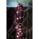 Anal sleeve Sexus Glass, Glass, Pink, 13.5 cm, D = 4 cm