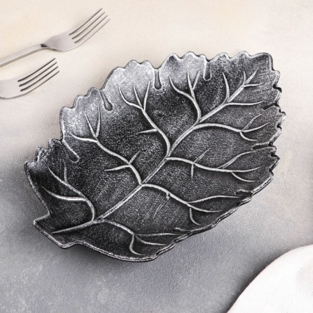 Dilan's fruit "Vintage leaf", 27 × 18 × 3 cm, color gray color-1