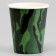 Paper glasses "Camouflage", 6 pcs.