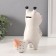 Piggy bank Ceramics "White Squirrel" 17.2x7.8x19.5 cm
